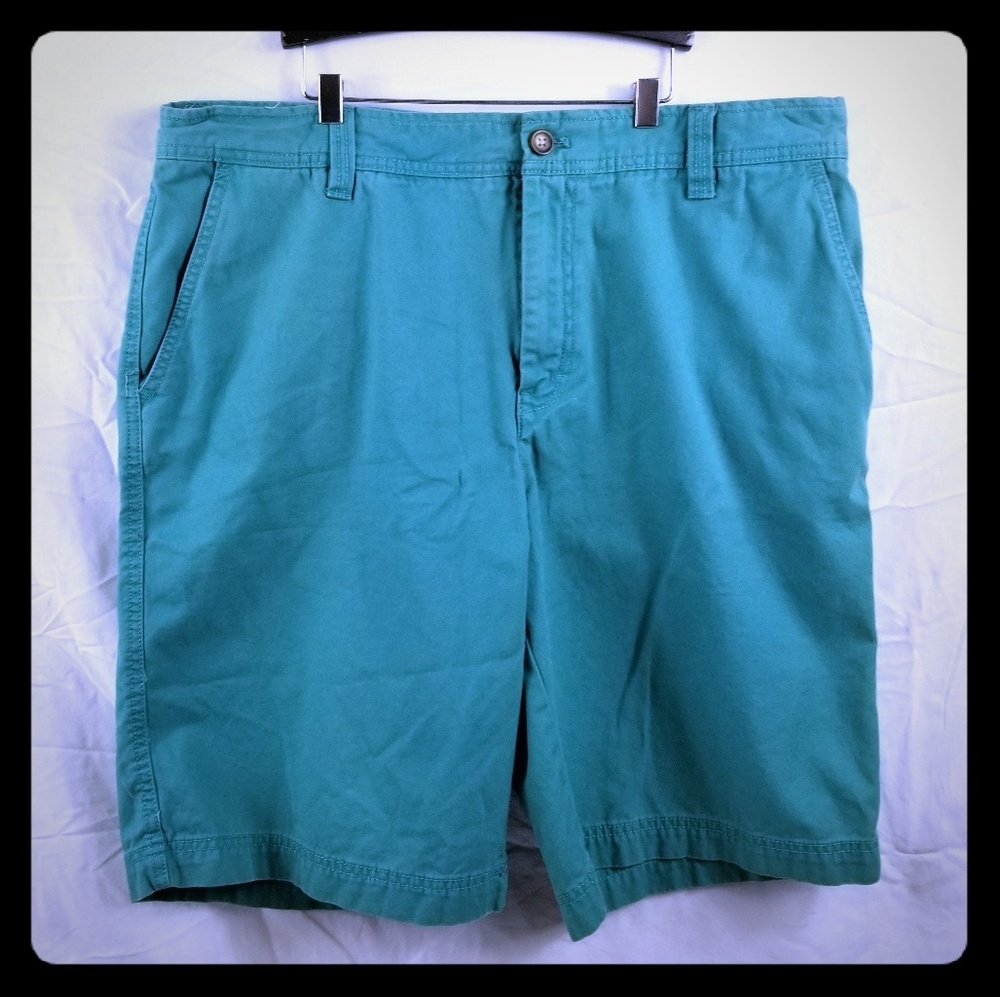 Izod Teal Khaki Shorts